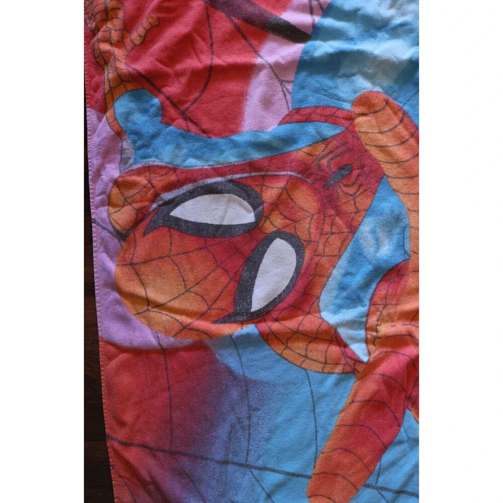 Vintage Spider-man Beach Towel 54x29 Marvel Hero 2003
